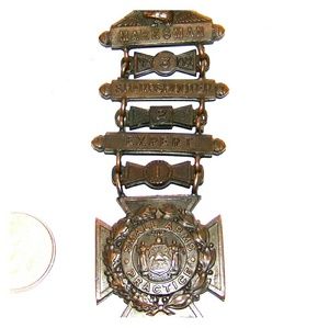 Spanish American war new york army Tiffany Medal